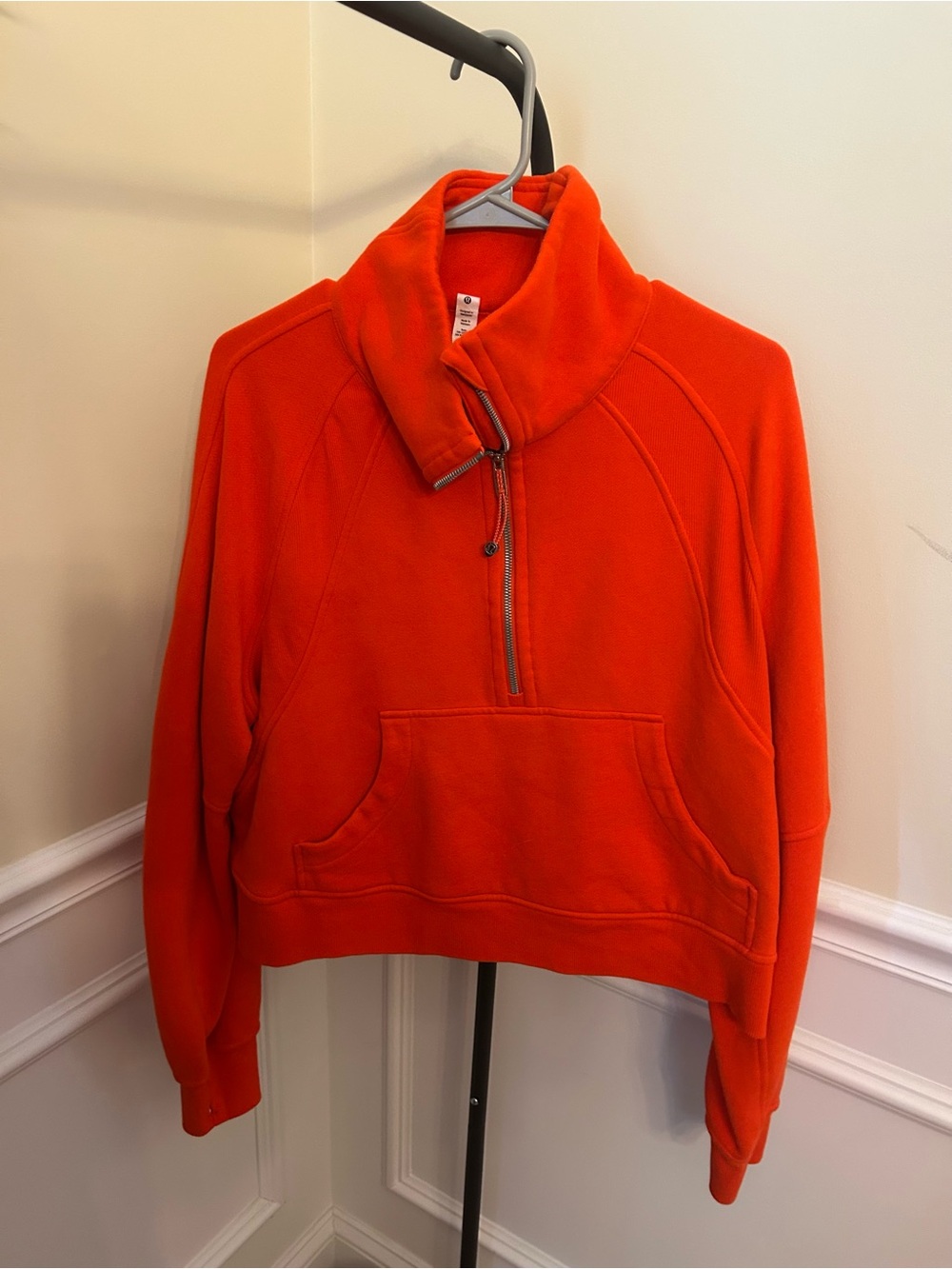 lululemon Orange/Red Scuba Jacket